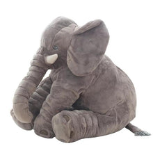 Load image into Gallery viewer, 40cm/60cm Height Large Plush Elephant Doll Toy Kids Sleeping Back Cushion Cute Stuffed Elephant Baby Accompany Doll Xmas Gift