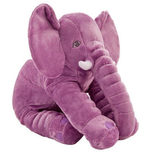 Load image into Gallery viewer, 40cm/60cm Height Large Plush Elephant Doll Toy Kids Sleeping Back Cushion Cute Stuffed Elephant Baby Accompany Doll Xmas Gift