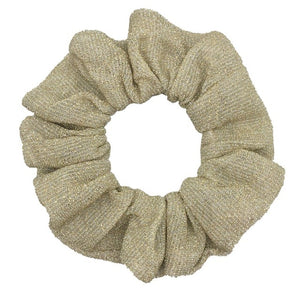 Glitter Metalic hair scrunchies Elastic Ponytail Holder for Women & Girl Fashion satin chiffon Tie Accessoires velvet headwear