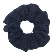 Load image into Gallery viewer, Glitter Metalic hair scrunchies Elastic Ponytail Holder for Women &amp; Girl Fashion satin chiffon Tie Accessoires velvet headwear