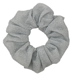 Glitter Metalic hair scrunchies Elastic Ponytail Holder for Women & Girl Fashion satin chiffon Tie Accessoires velvet headwear