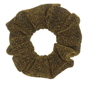 Glitter Metalic hair scrunchies Elastic Ponytail Holder for Women & Girl Fashion satin chiffon Tie Accessoires velvet headwear