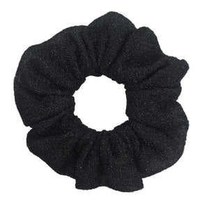 Glitter Metalic hair scrunchies Elastic Ponytail Holder for Women & Girl Fashion satin chiffon Tie Accessoires velvet headwear