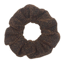 Load image into Gallery viewer, Glitter Metalic hair scrunchies Elastic Ponytail Holder for Women &amp; Girl Fashion satin chiffon Tie Accessoires velvet headwear