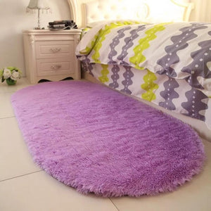 Home Living Room/Bedroom Fluffy Rug Carpet Dining Room Mat 8 Color