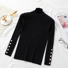Load image into Gallery viewer, Casual autumn winter women thick sweater pullovers