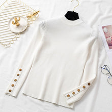 Load image into Gallery viewer, Casual autumn winter women thick sweater pullovers